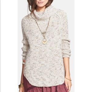 [Free People] Chunky Cowl Neck Oversized Sweater